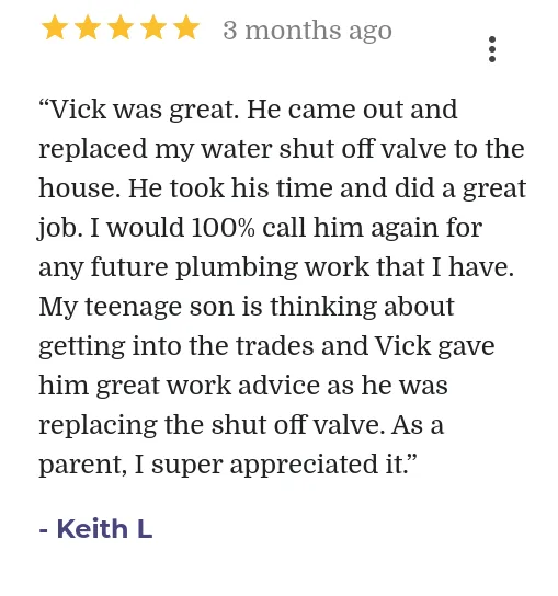 Trusted water heater service in Vista, CA by Vick's Drain Cleaning and Plumbing Repair