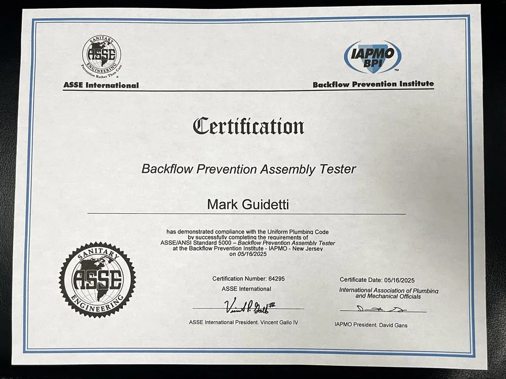 Slide of Victor Guidetti Plumbing & Heating