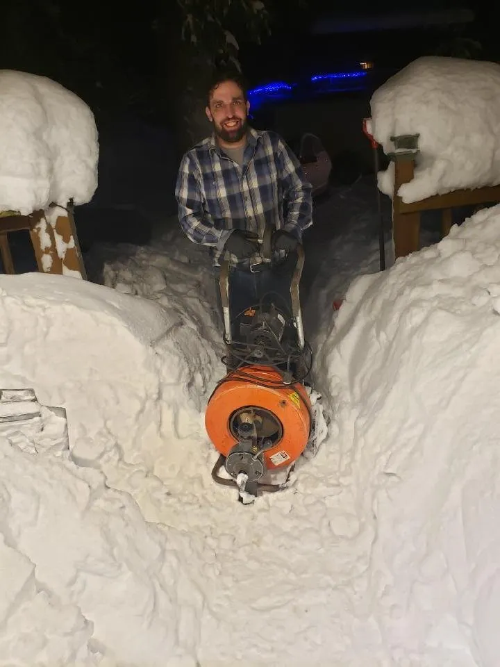 Slide of Victory Drain Cleaning