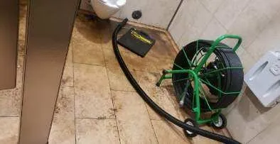 Slide of Victory Drain Cleaning