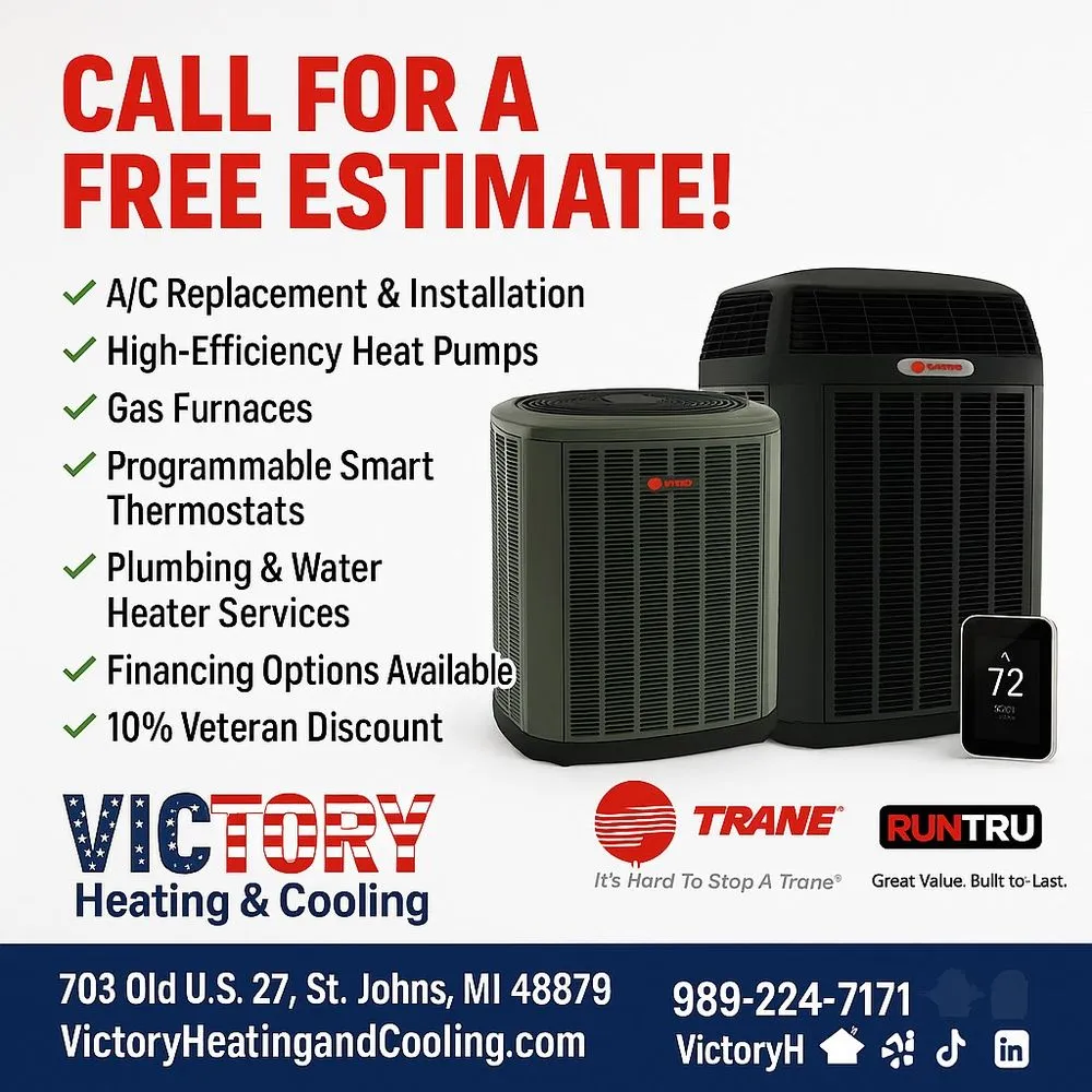 Slide of Victory Heating and Cooling
