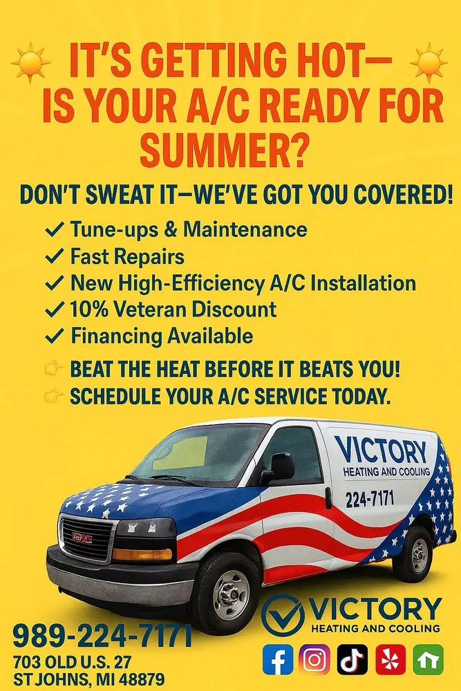 Trusted emergency plumbing for homes in Saint Johns, MI by Victory Heating and Cooling