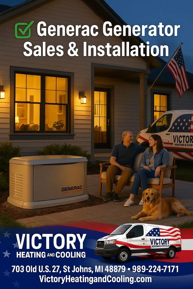 Quality plumbing repair in Saint Johns, MI by Victory Heating and Cooling