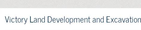 Slide of Victory Land Development and Excavation