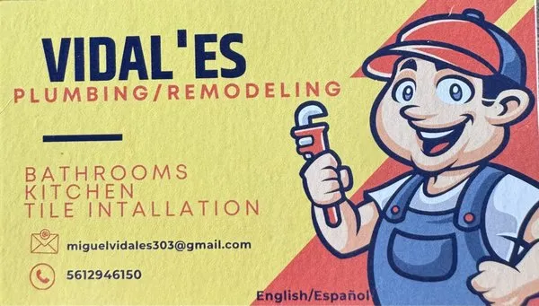 Vidales Plumbing Logo