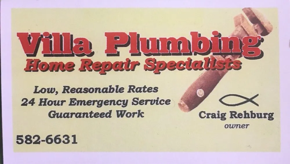 Slide of Villa Plumbing
