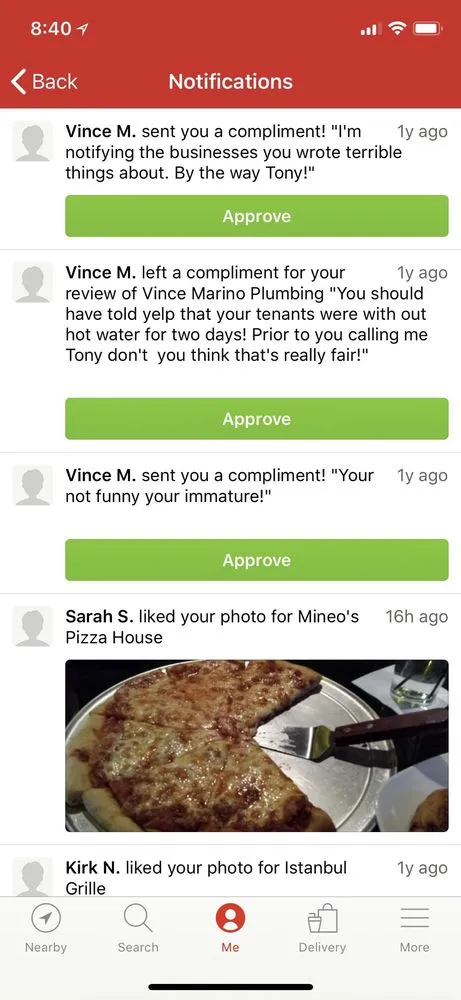 Slide of Vince Marino Plumbing