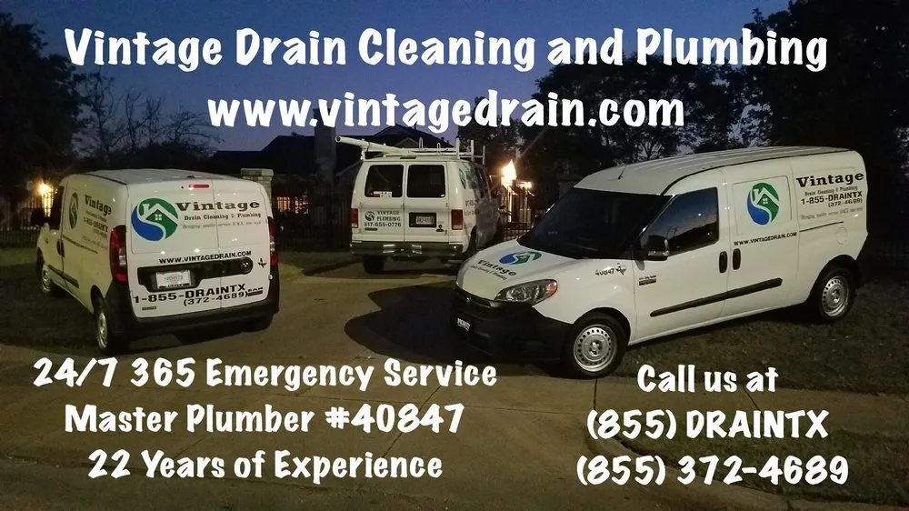 Slide of Vintage Drain Cleaning & Plumbing