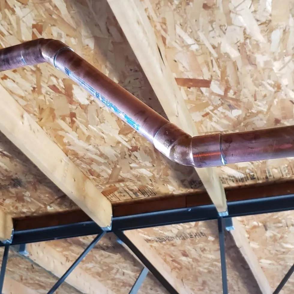 Slide of Vintage Plumbing