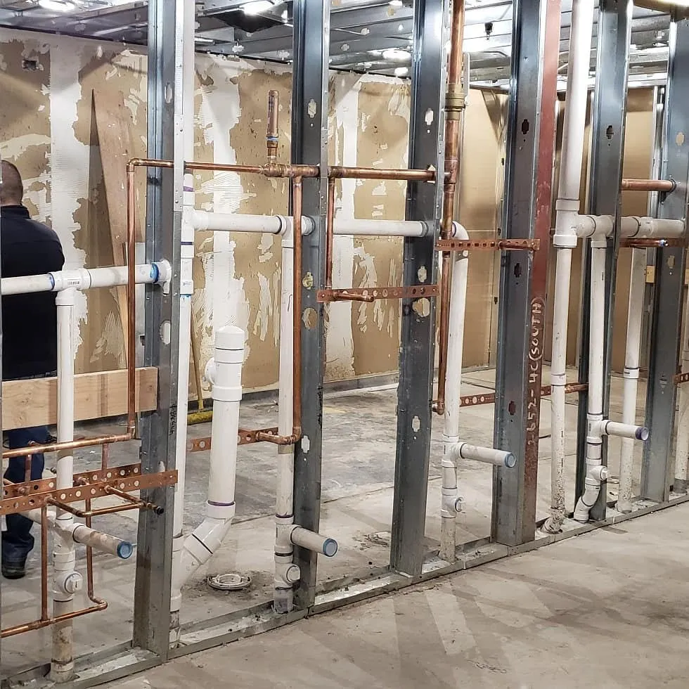 Slide of Vintage Plumbing