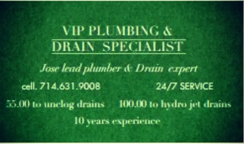 Trusted emergency plumbing for homes in Santa Ana, CA by VIP Plumbing & Drain Specialist