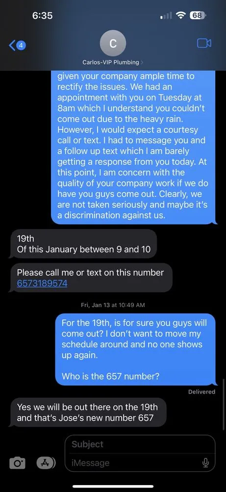 Slide of VIP Plumbing & Drain Specialist