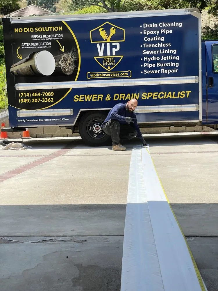 Slide of VIP Sewer & Drain Services