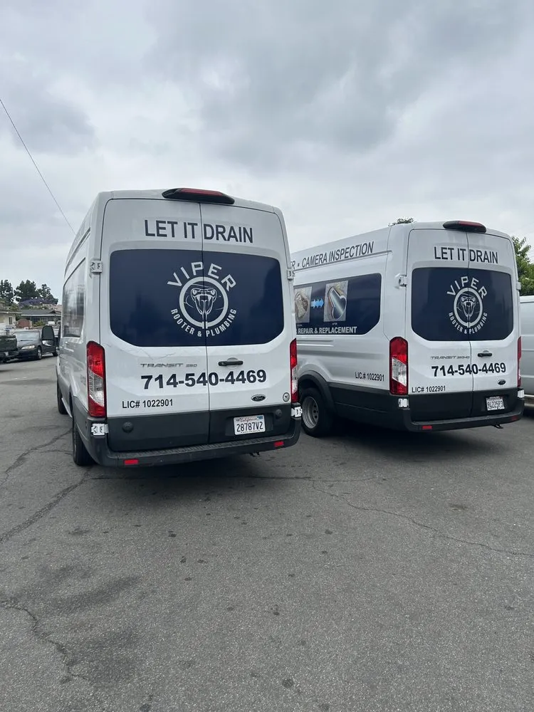 Trusted drain cleaning in Anaheim, CA by Viper Rooter and Plumbing