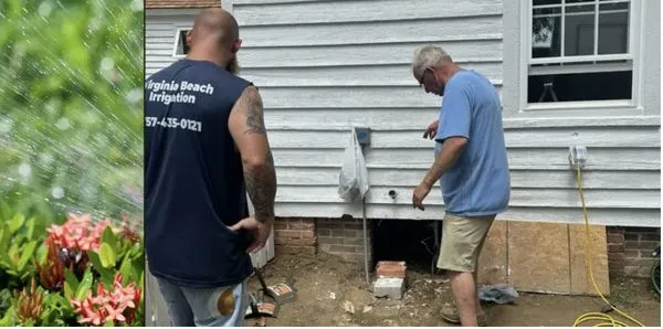 Virginia Beach Irrigation Logo