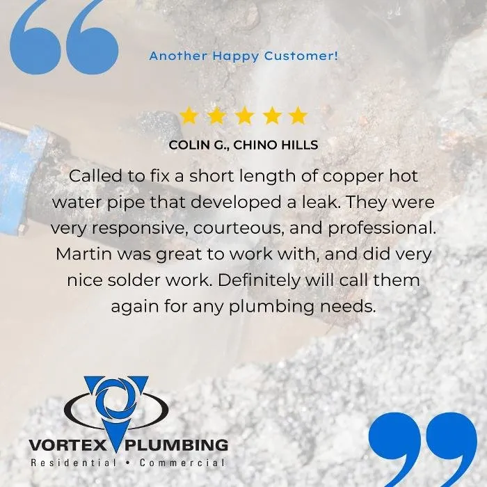 Slide of Vortex Plumbing