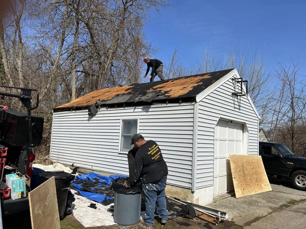 Slide of W J Lyons Contracting