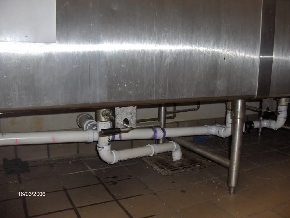 Slide of W Main St Plumbing Construction