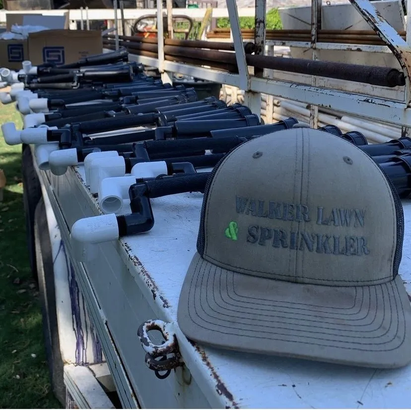 Slide of Walker Lawn & Sprinkler