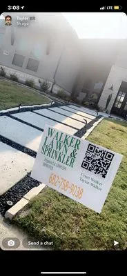 Walker Lawn & Sprinkler Logo
