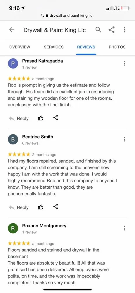 Slide of Walls and Floors