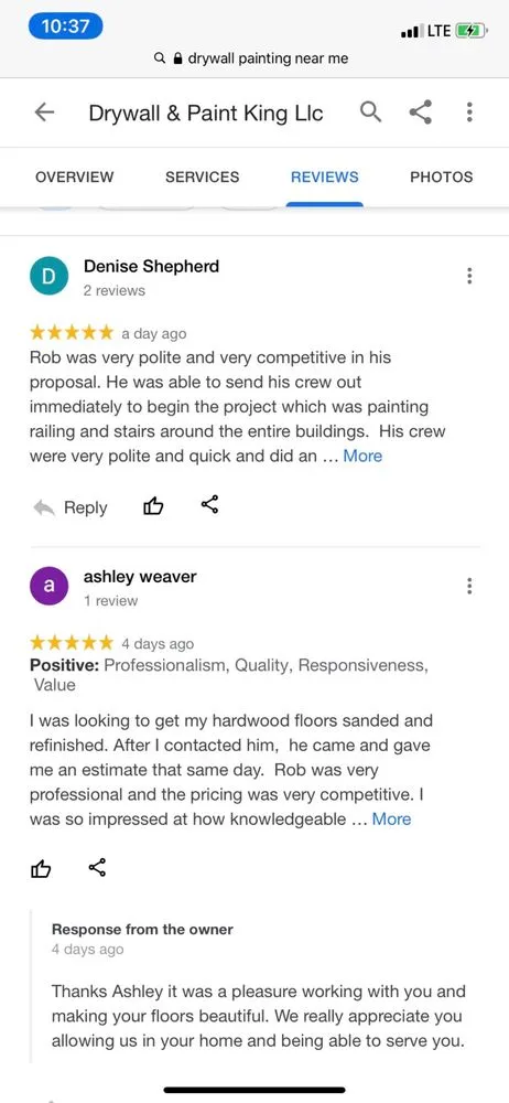 Slide of Walls and Floors