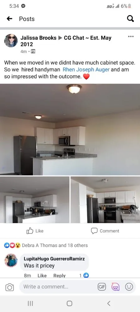 Slide of Wally's Handyman Services