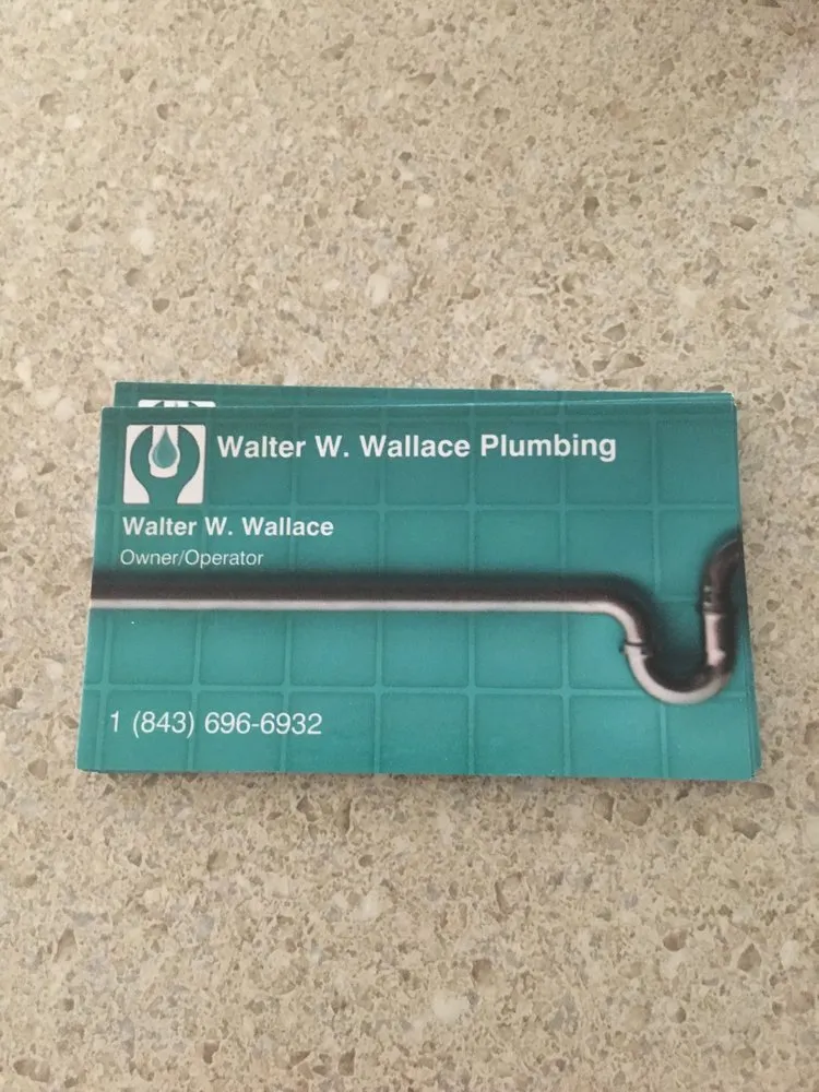Slide of Walter W Wallace Plumbing