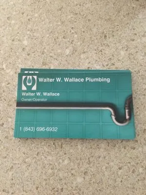 Walter W Wallace Plumbing Logo