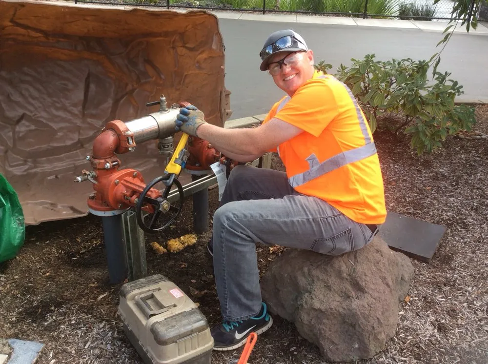 Slide of Warner Sprinklers Irrigation and Backlow