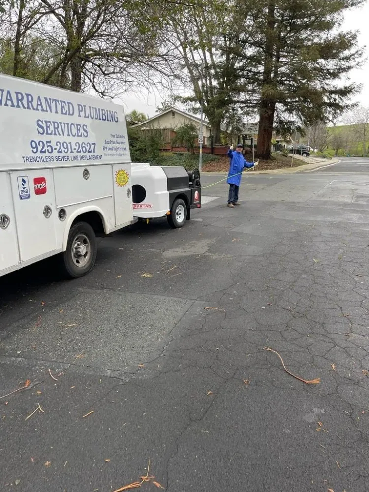 Slide of Warranted Plumbing Services