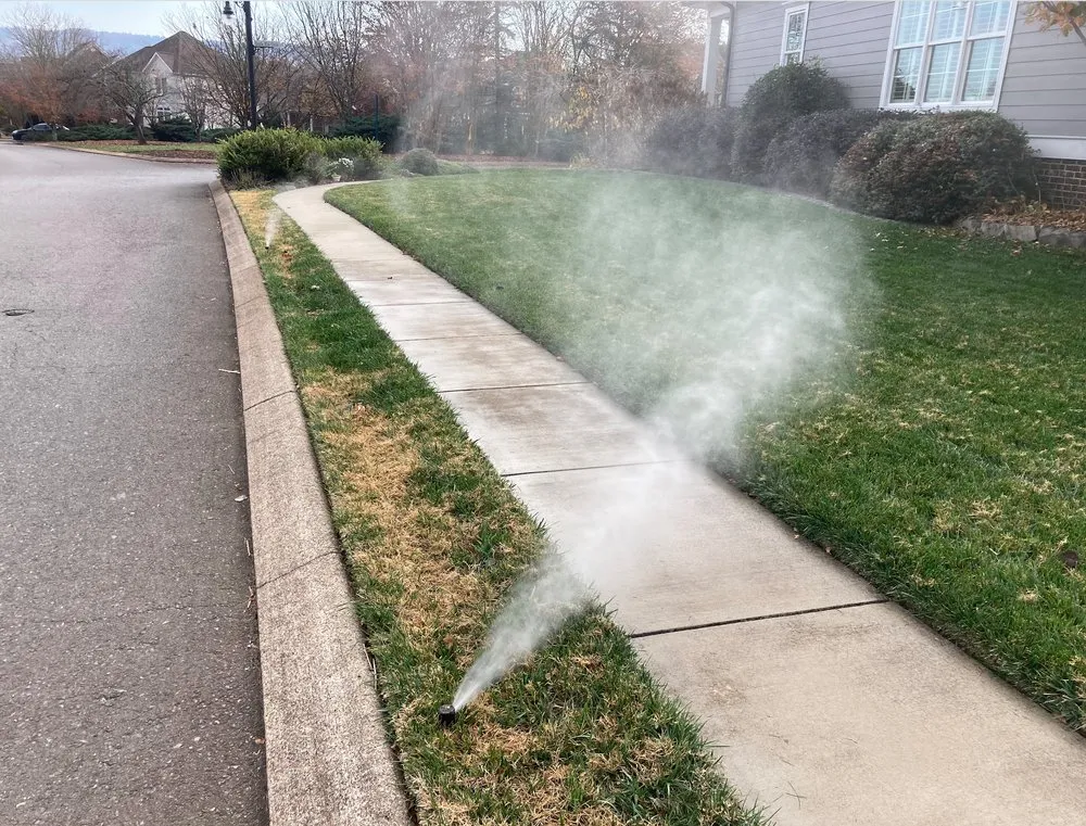 Slide of Water Color Irrigation