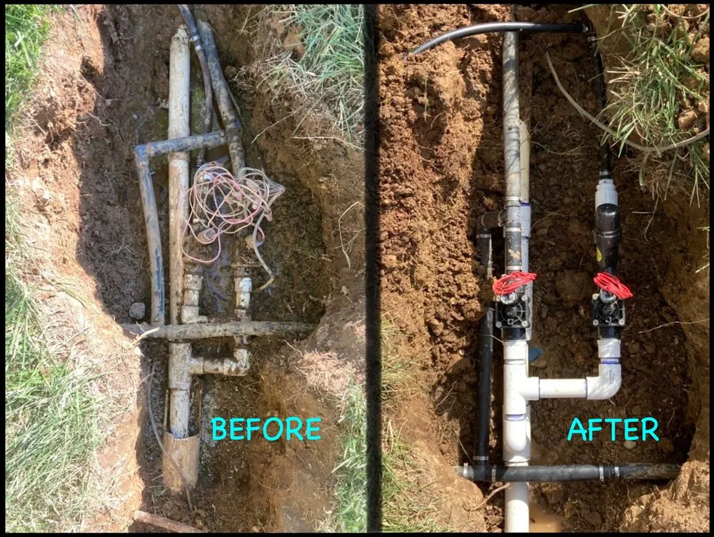 Slide of Water Color Irrigation