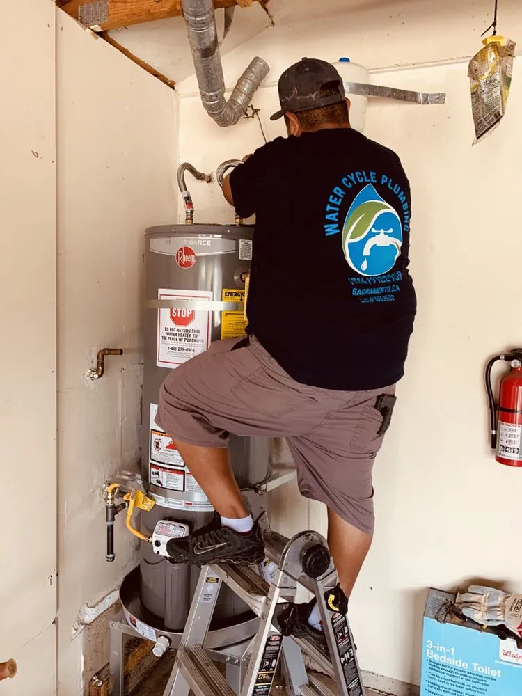 Slide of Water Cycle Plumbing