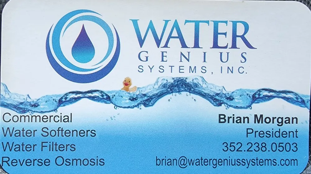 Slide of Water Genius Systems