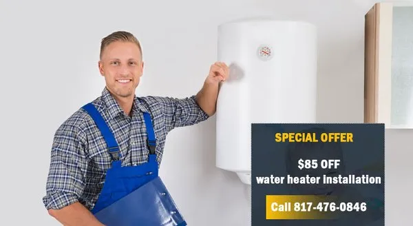 Water Heater Arlington TX Logo