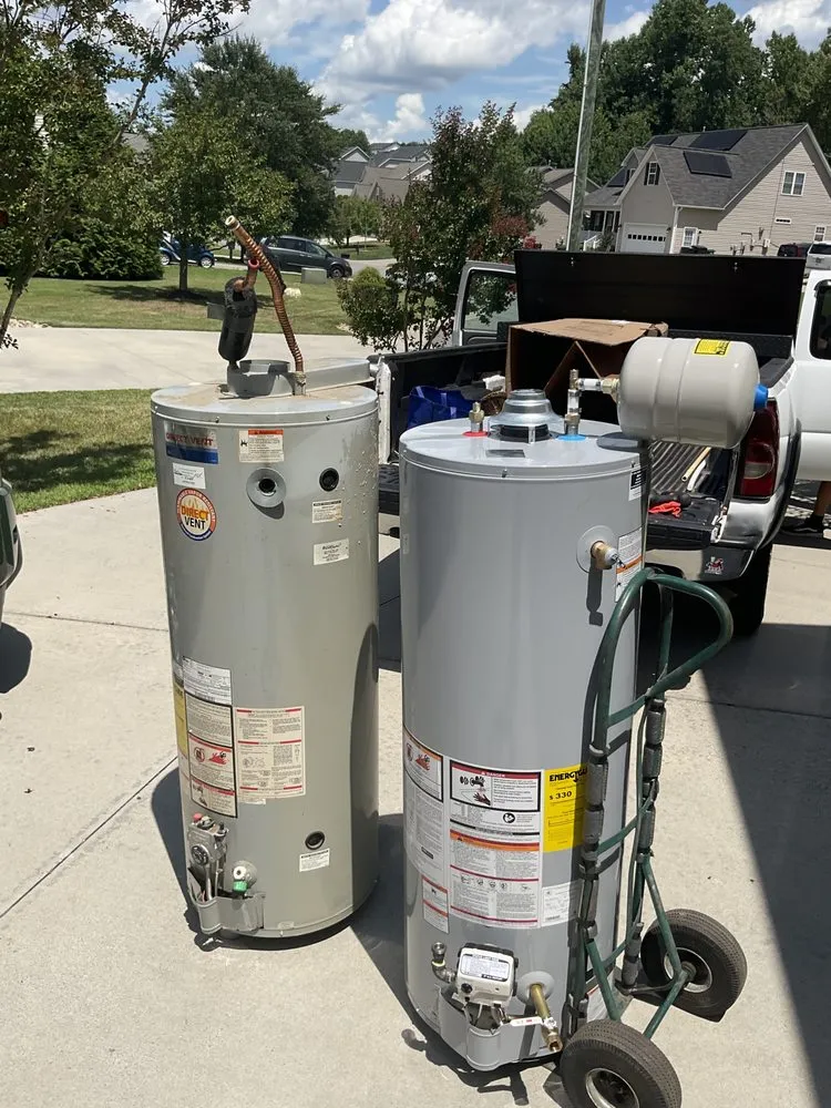 Slide of Water Heater Bros