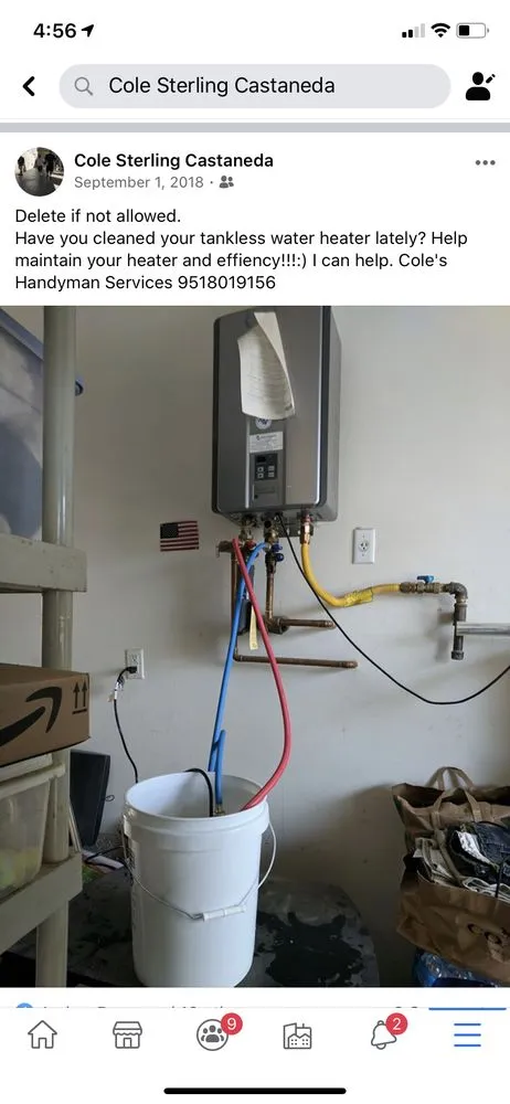 Slide of Water Heater Bros
