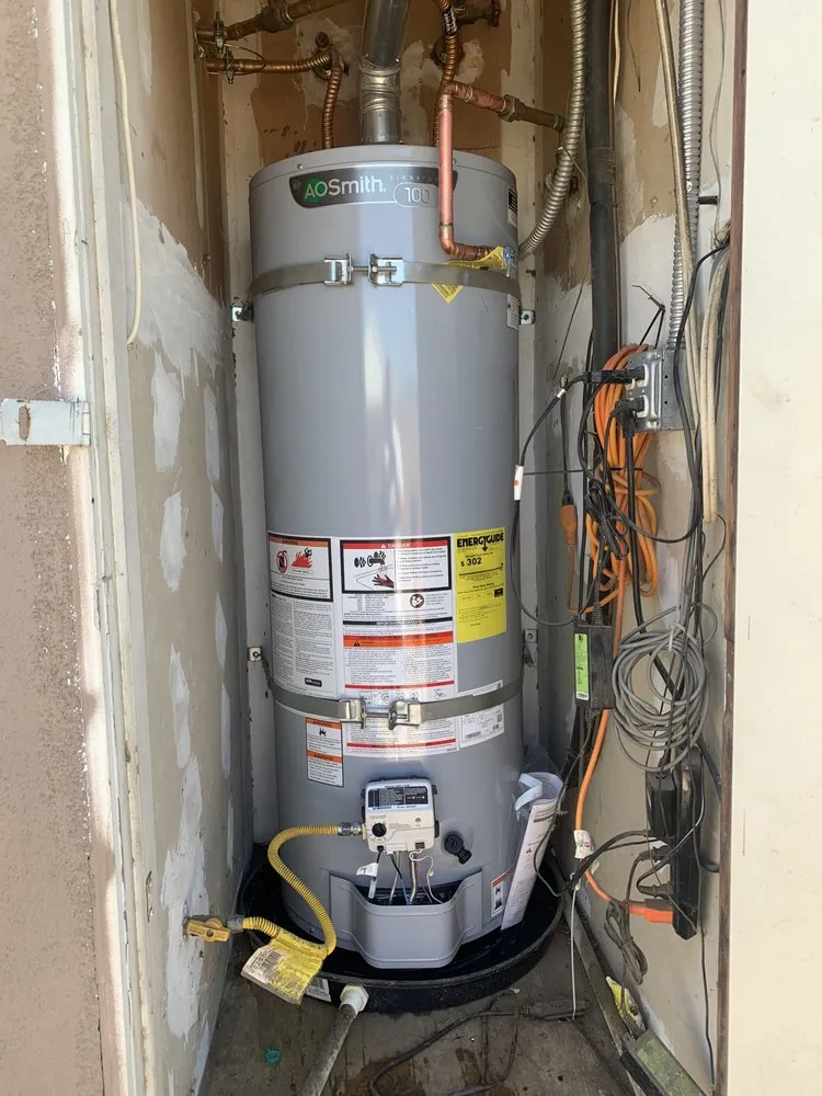 Slide of Water Heater Bros