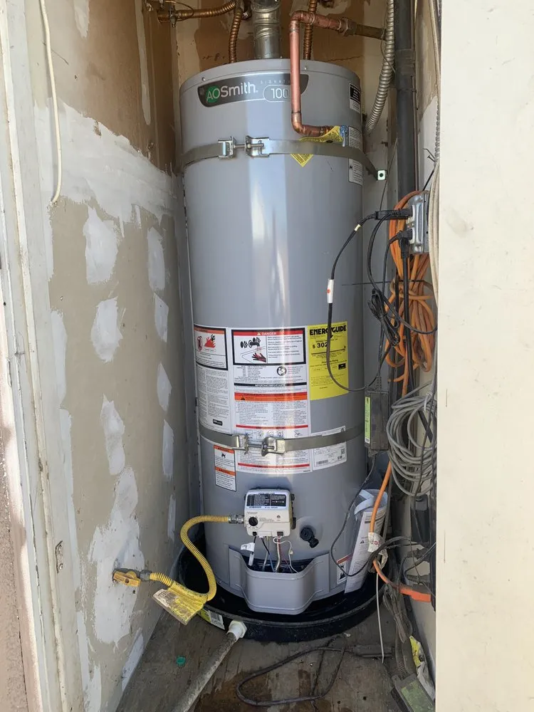 Slide of Water Heater Bros