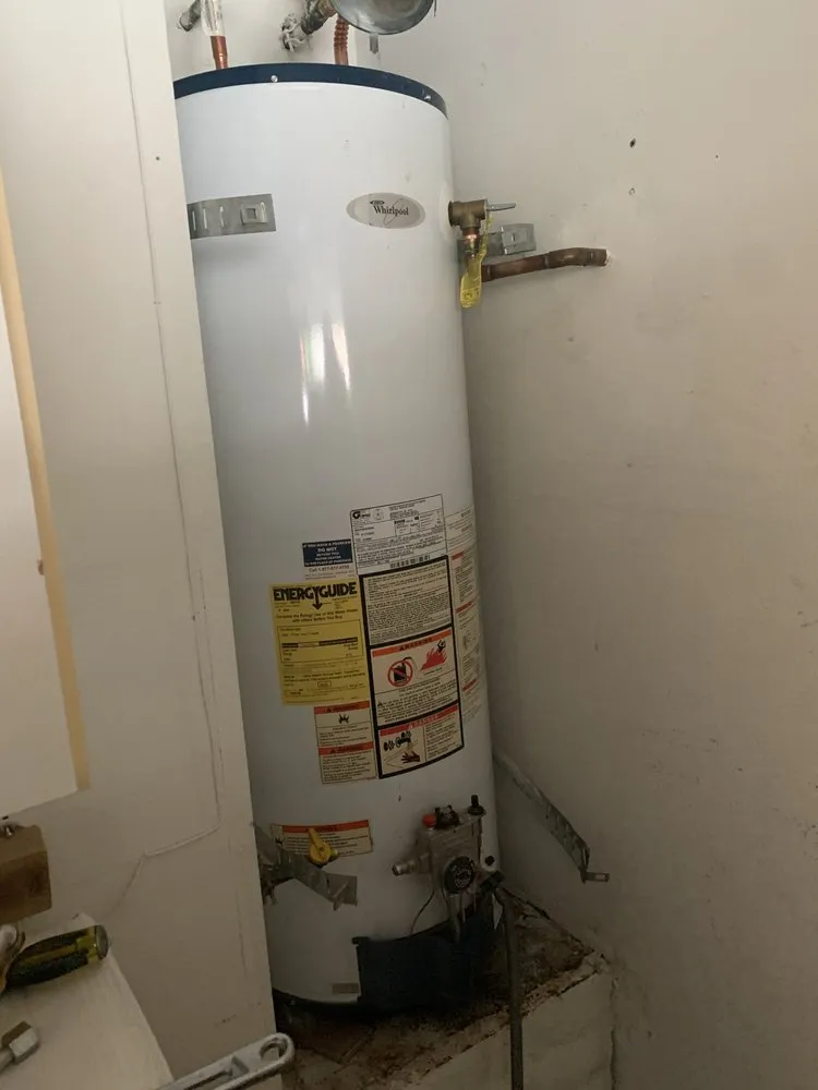 Slide of Water Heater Bros