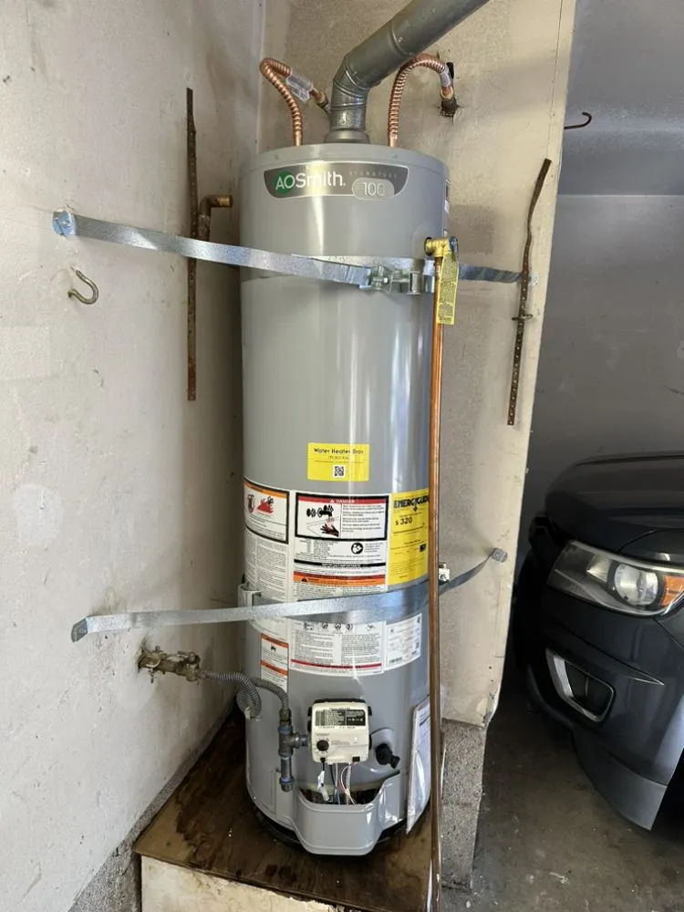 Slide of Water Heater Bros
