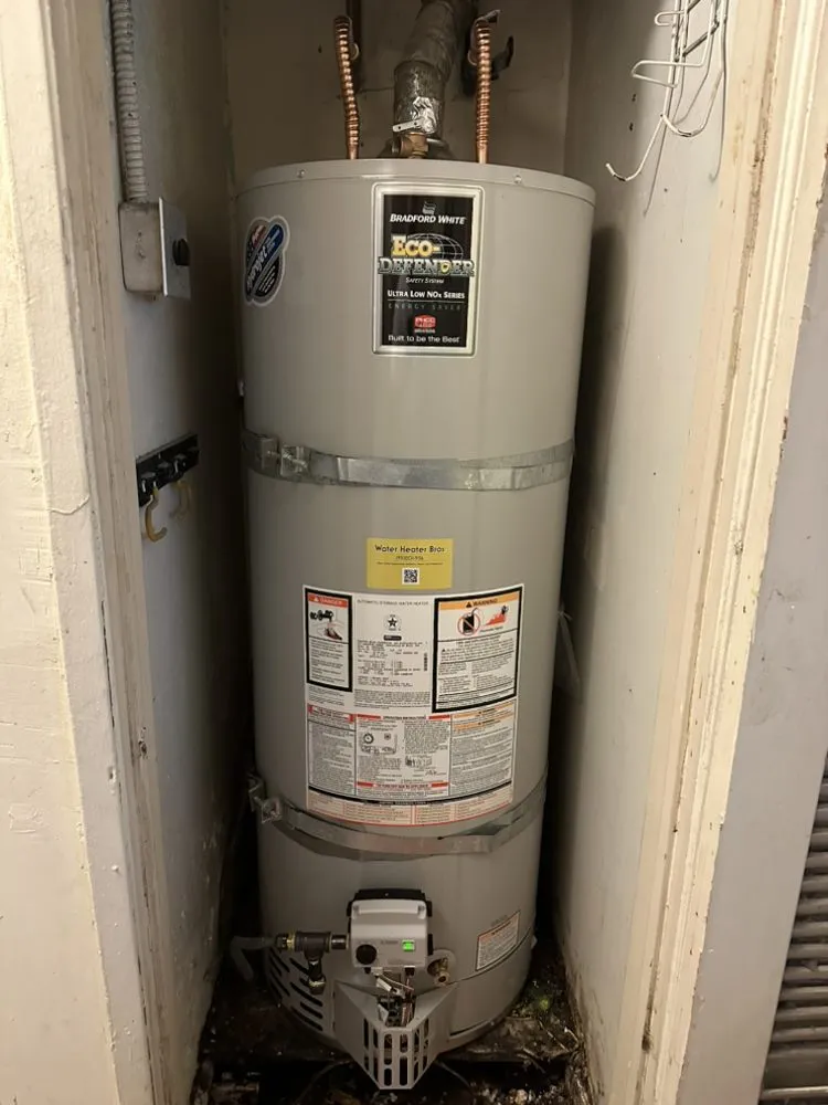 Slide of Water Heater Bros