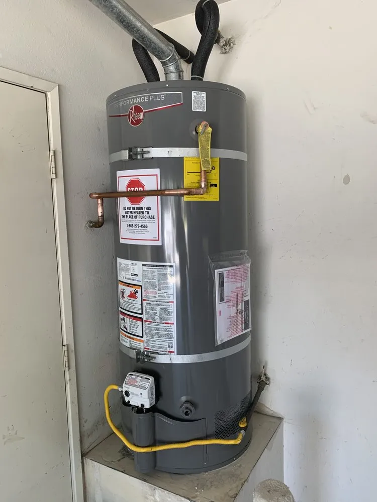 Slide of Water Heater Bros