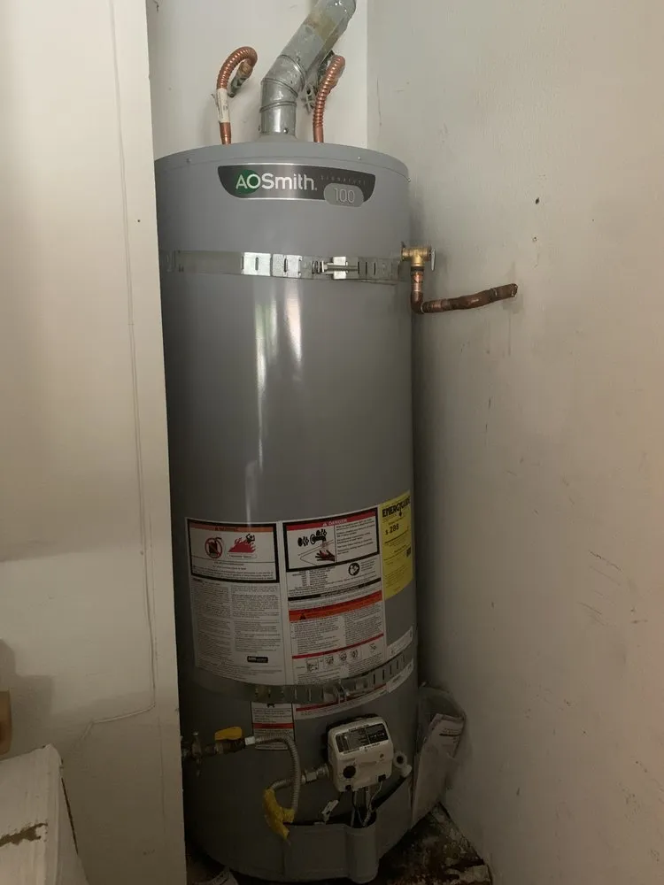 Slide of Water Heater Bros