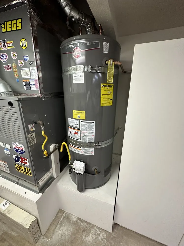 Slide of Water Heater Bros