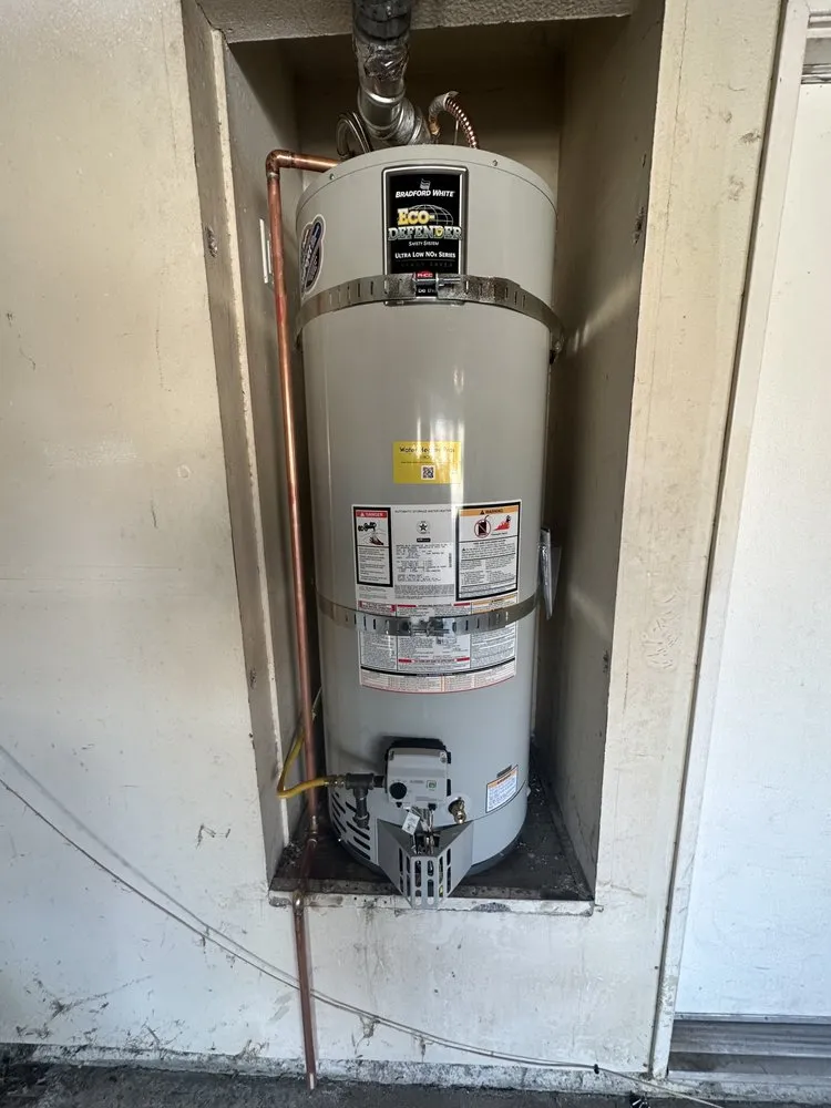 Slide of Water Heater Bros