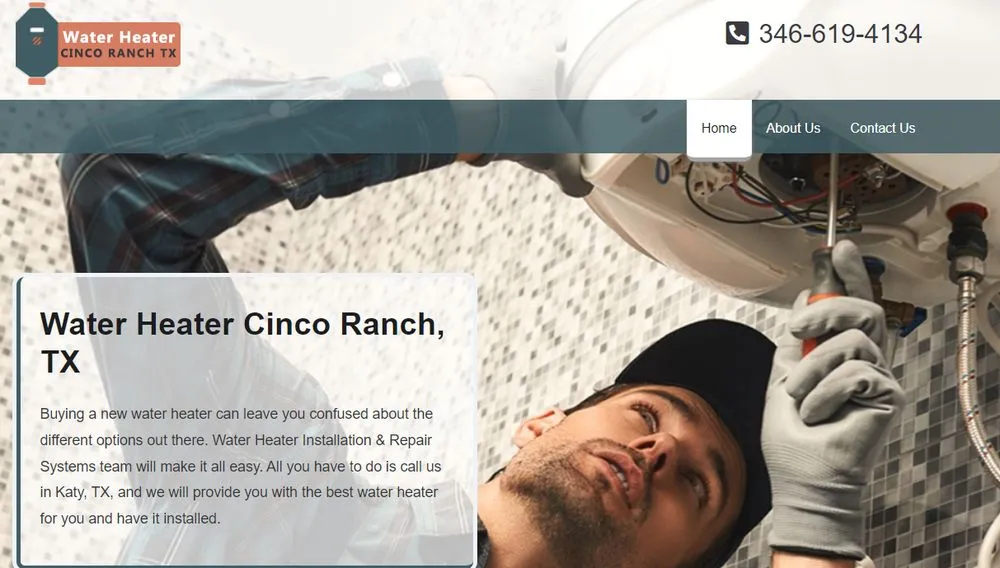 Slide of Water Heater Cinco Ranch - TX