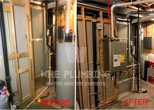 Slide of Water Heater Experts Plumbing