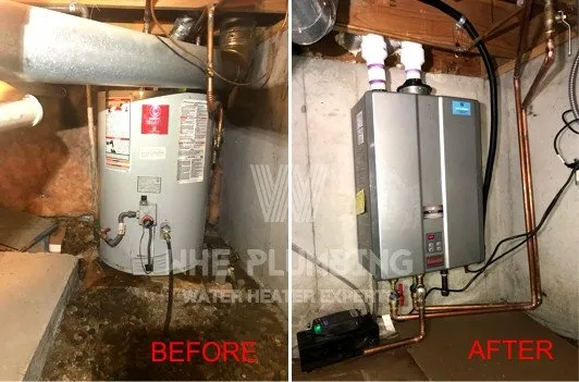 Slide of Water Heater Experts Plumbing